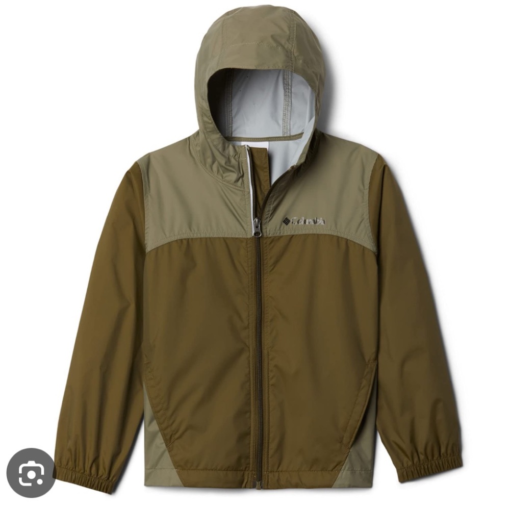 Columbia Kids' Two-Tone Olive Hooded Jacket